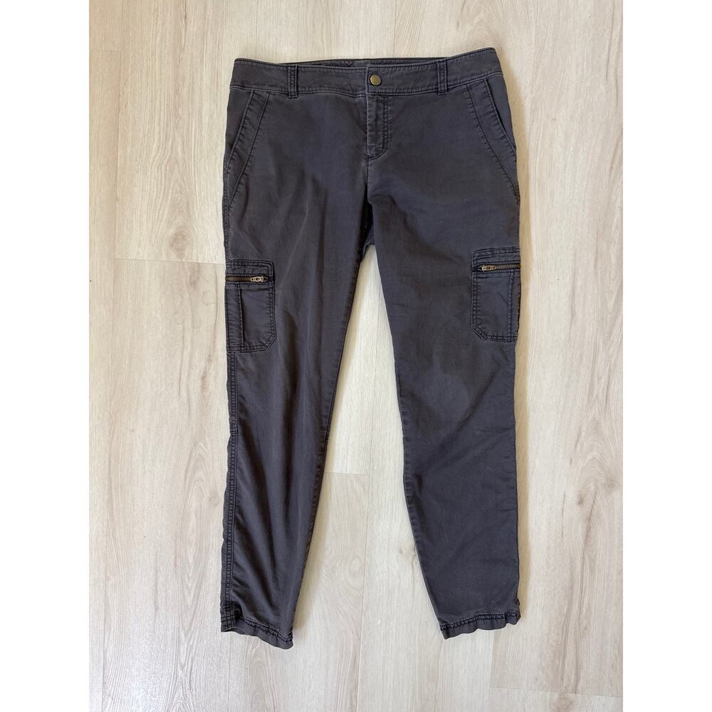Women's Athleta Slim Cargo Pants, Gray, Size 8T